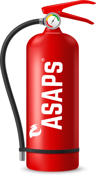 ASAPs Lithium Ion Battery Extinguishers: EN3-7 and NTA8133 (9L) certified