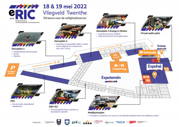 Plattegrond eRIC 2022